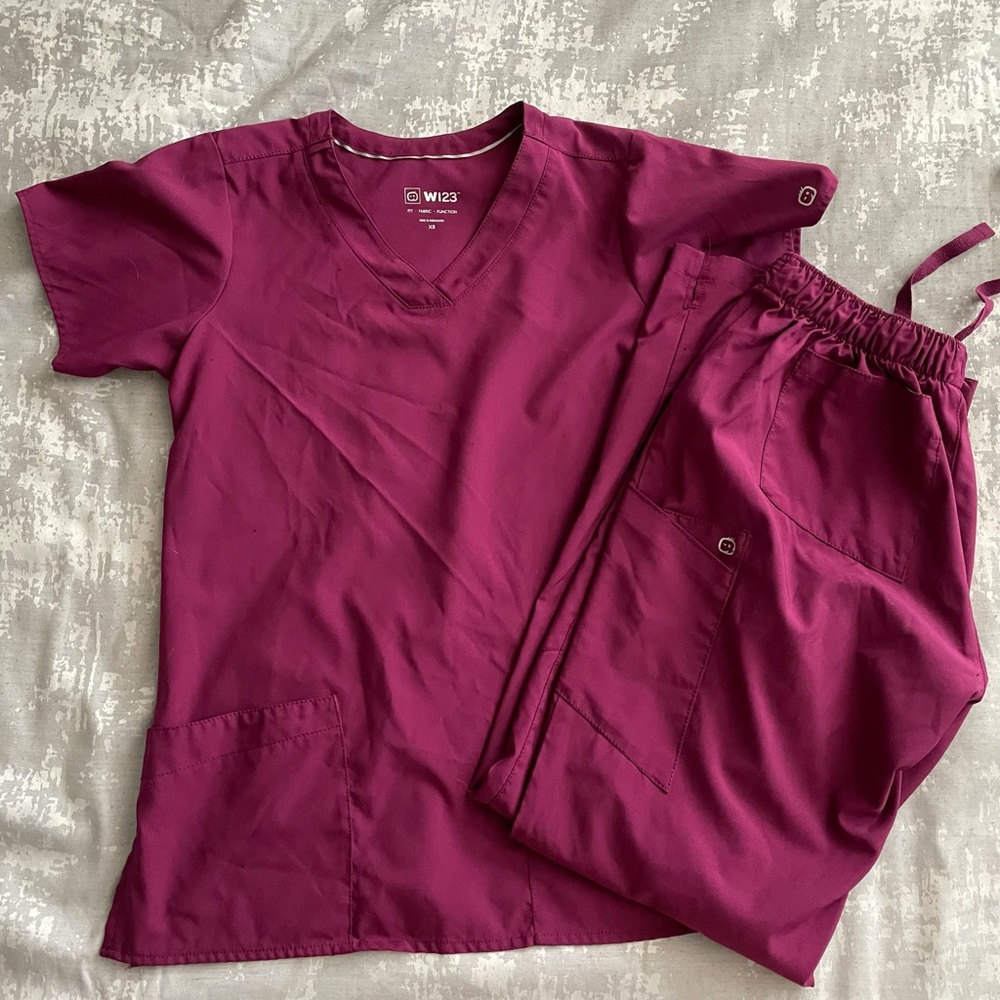 Maroon Scrubs